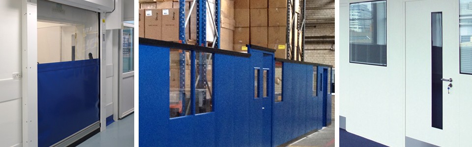 Steel partitions with extra strength and durability.